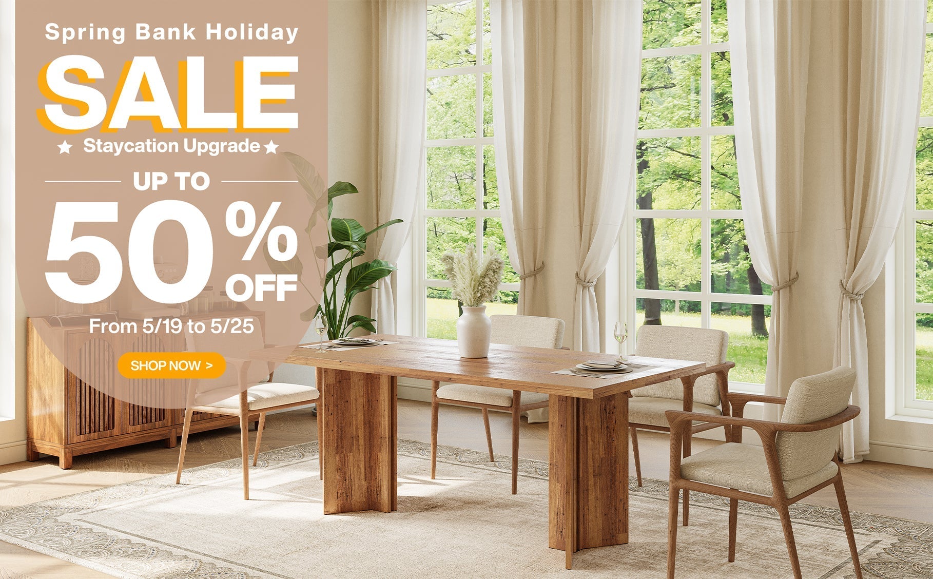 Spring Bank Holiday Refresh – Up to 20% Off at Tribesigns
