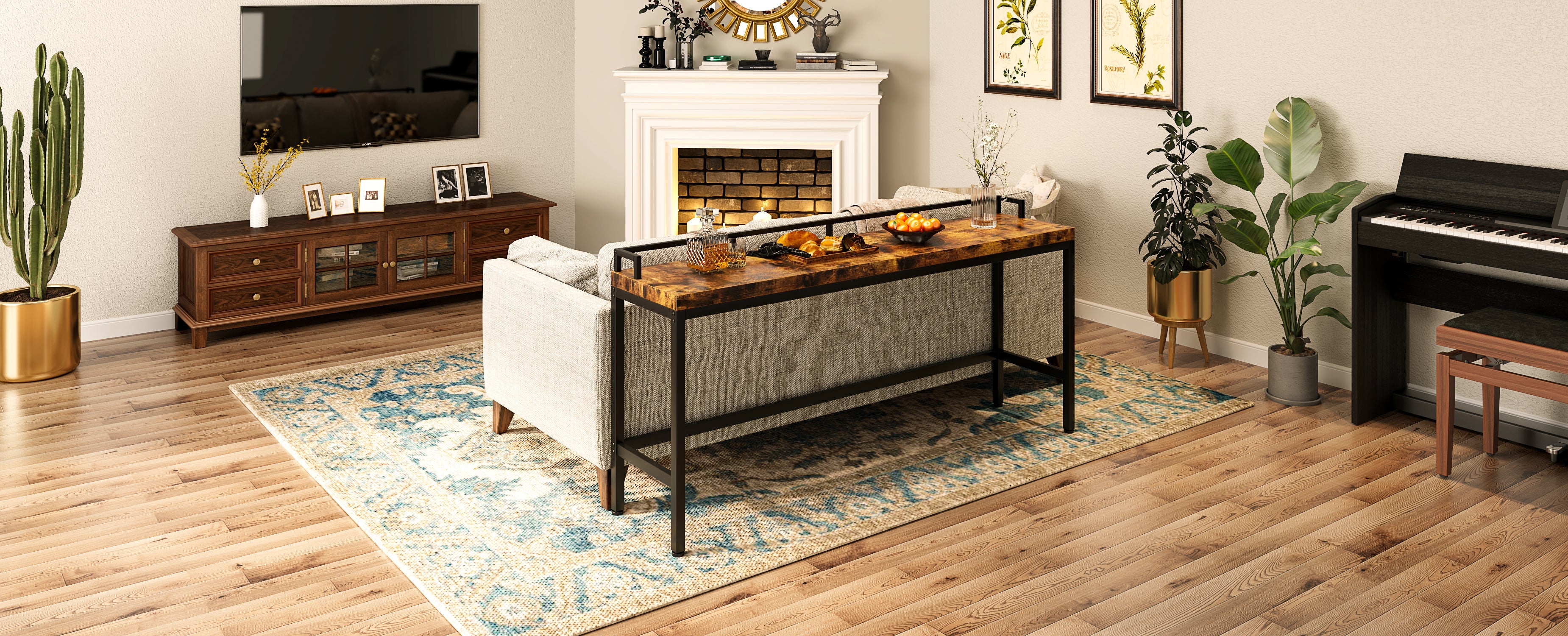 What Is a Console Table? - Tribesigns Uk