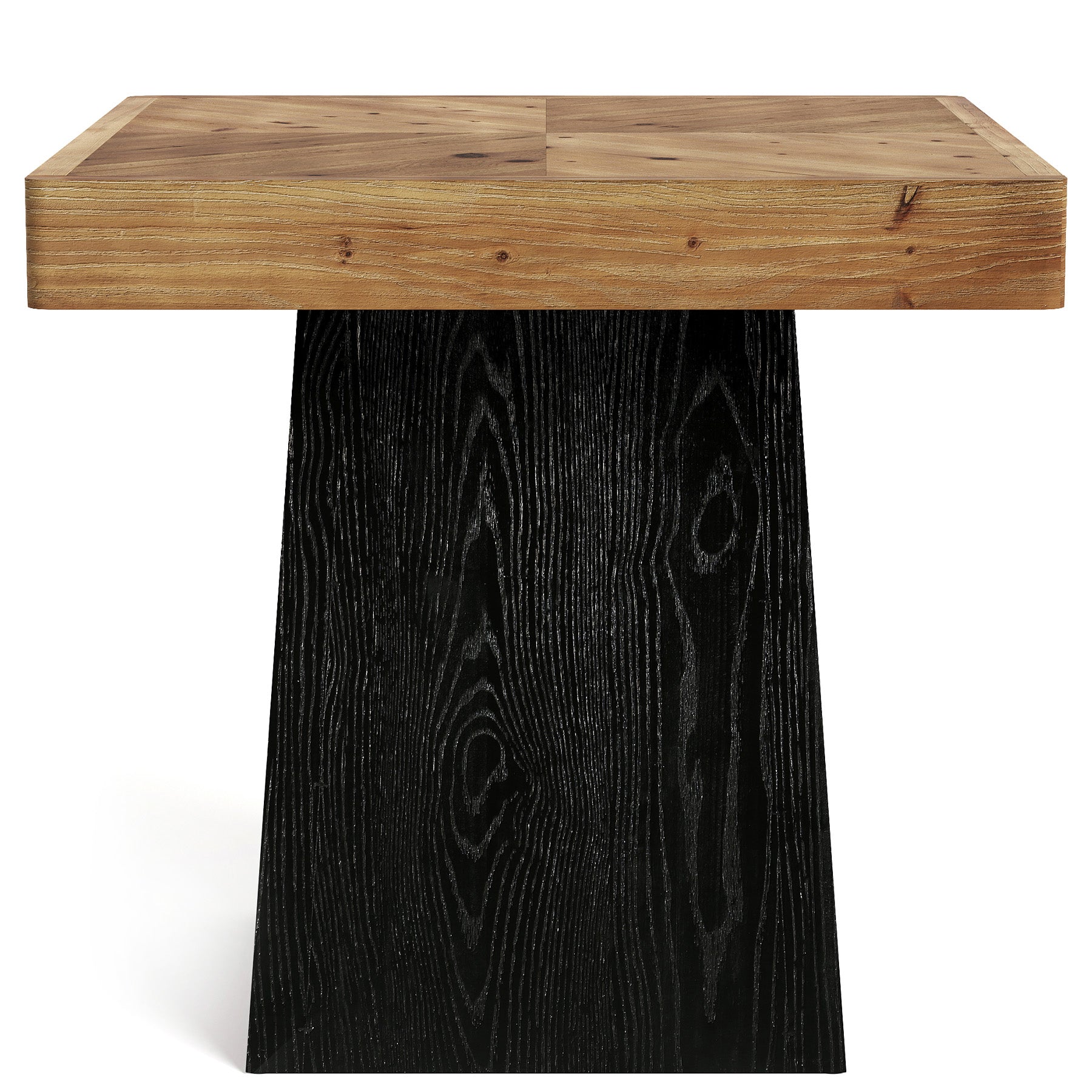 Tribesigns 31.5" Solid Wood Dining Table, Square Farmhouse Table for 2-4