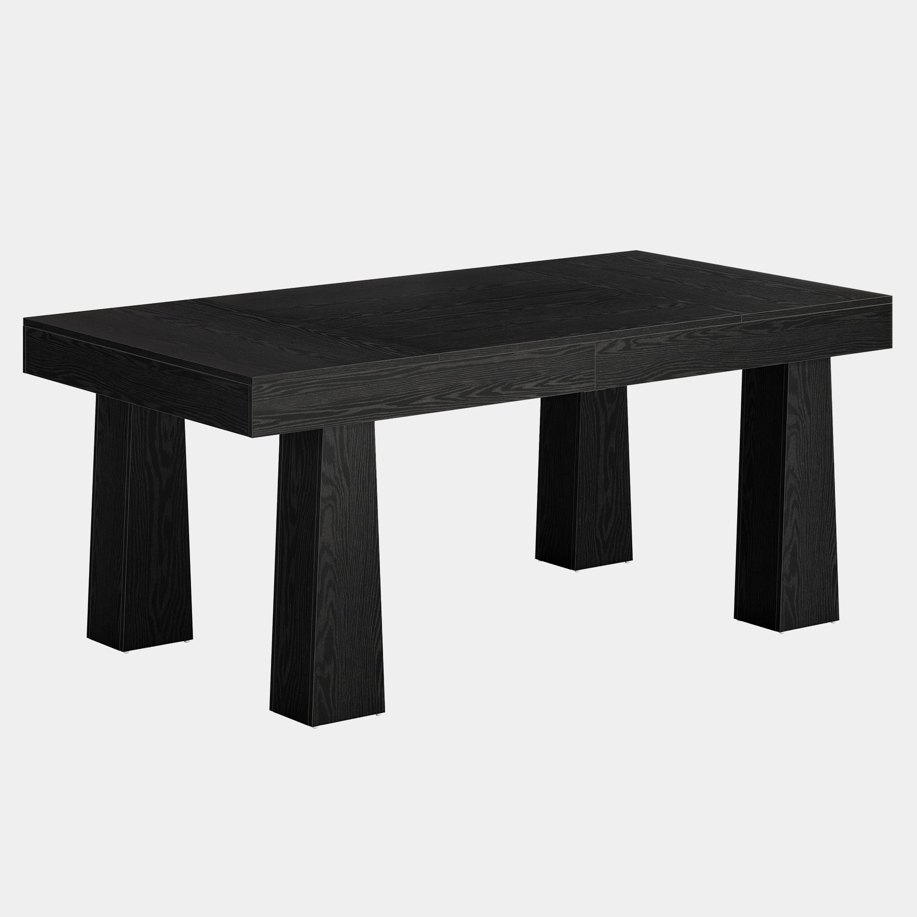 Tribesigns 63" Conference Table, Rectangular Meeting Table for Office