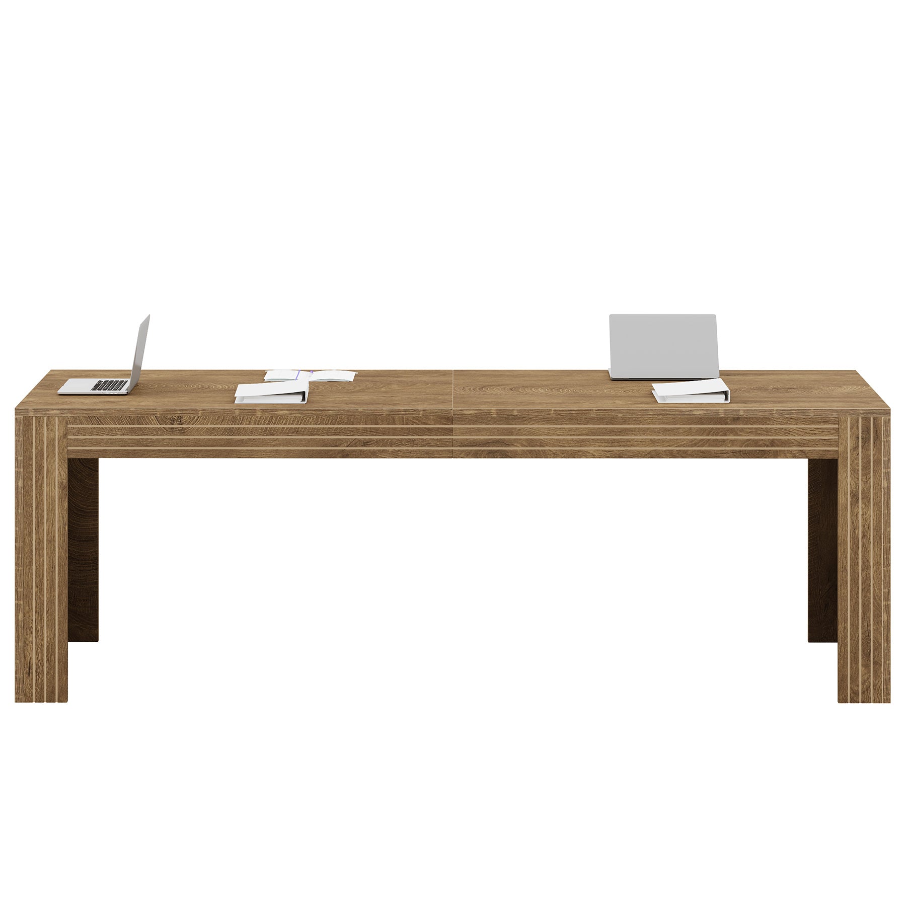 78" Large Conference Table, Modern Boardroom Desk for Office Meeting