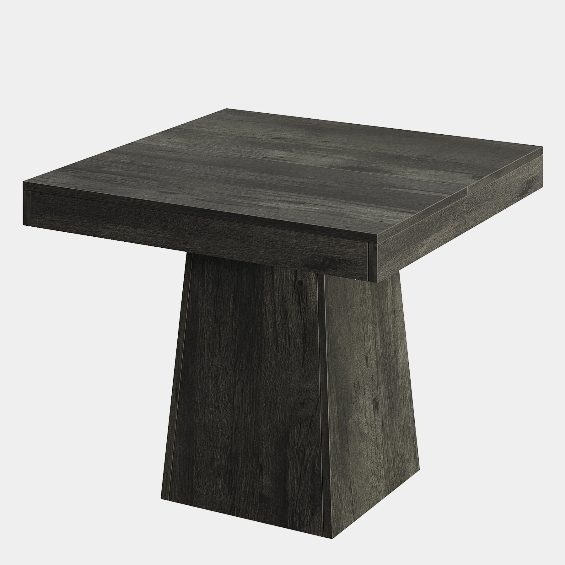 31.5" Dining Table, Square Farmhouse Kitchen Table Dinner Table Tribesigns#Colour_Gray