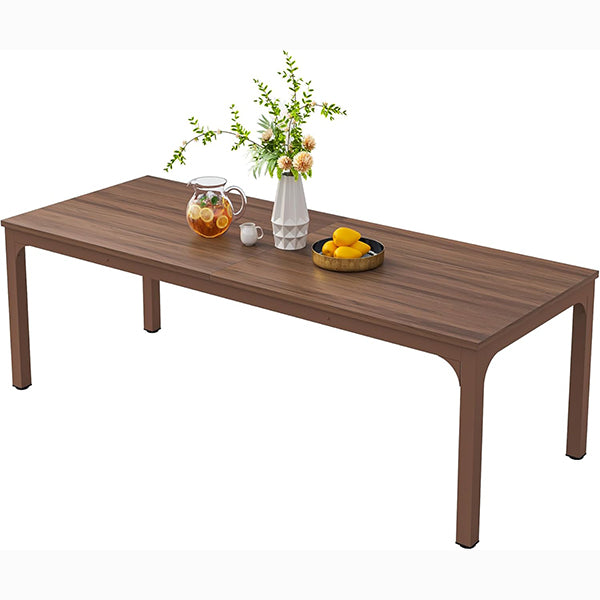 Rectangular Dining Table, 78 inch Long Kitchen Table for 6-8 People