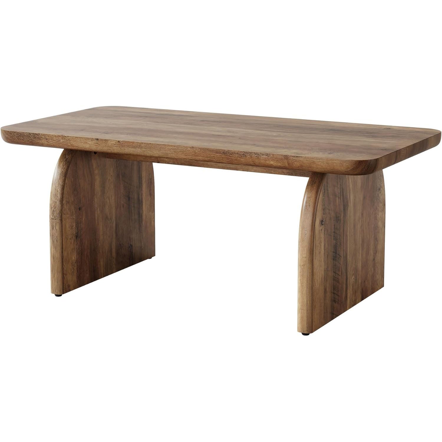 47 Inch Wood Rectangular Coffee Table, Living Room Table