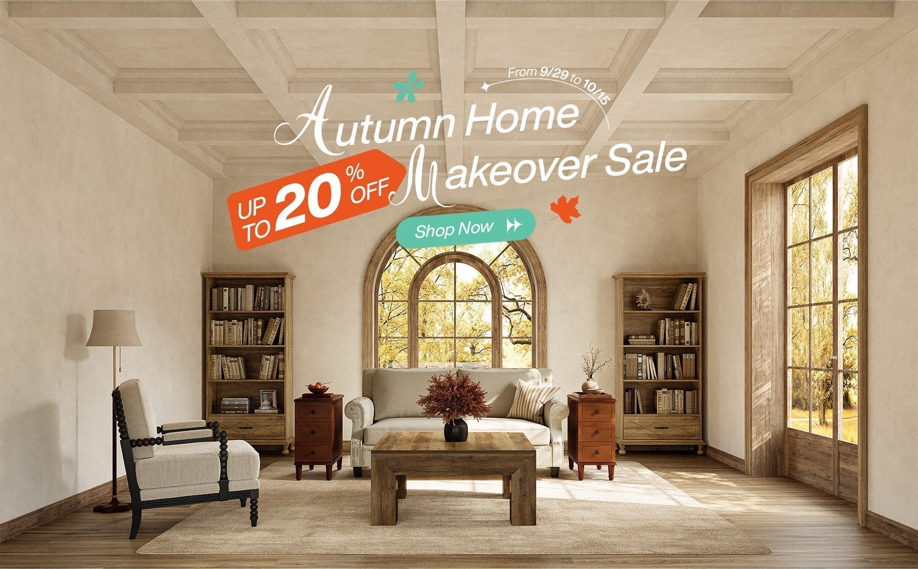 Autumn Home Makeover Sale 2025