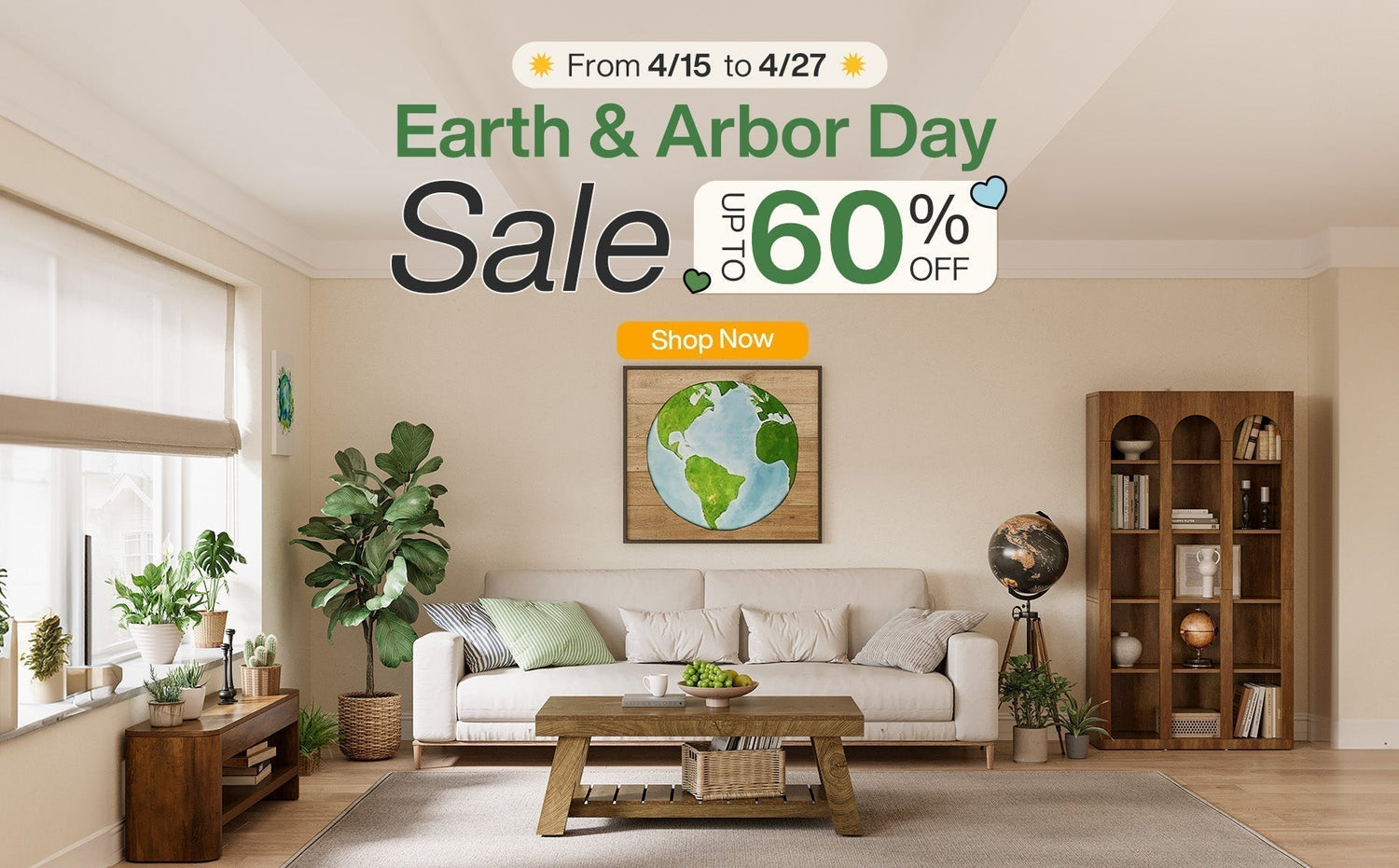 Arbor Day & Earth Day Sale
