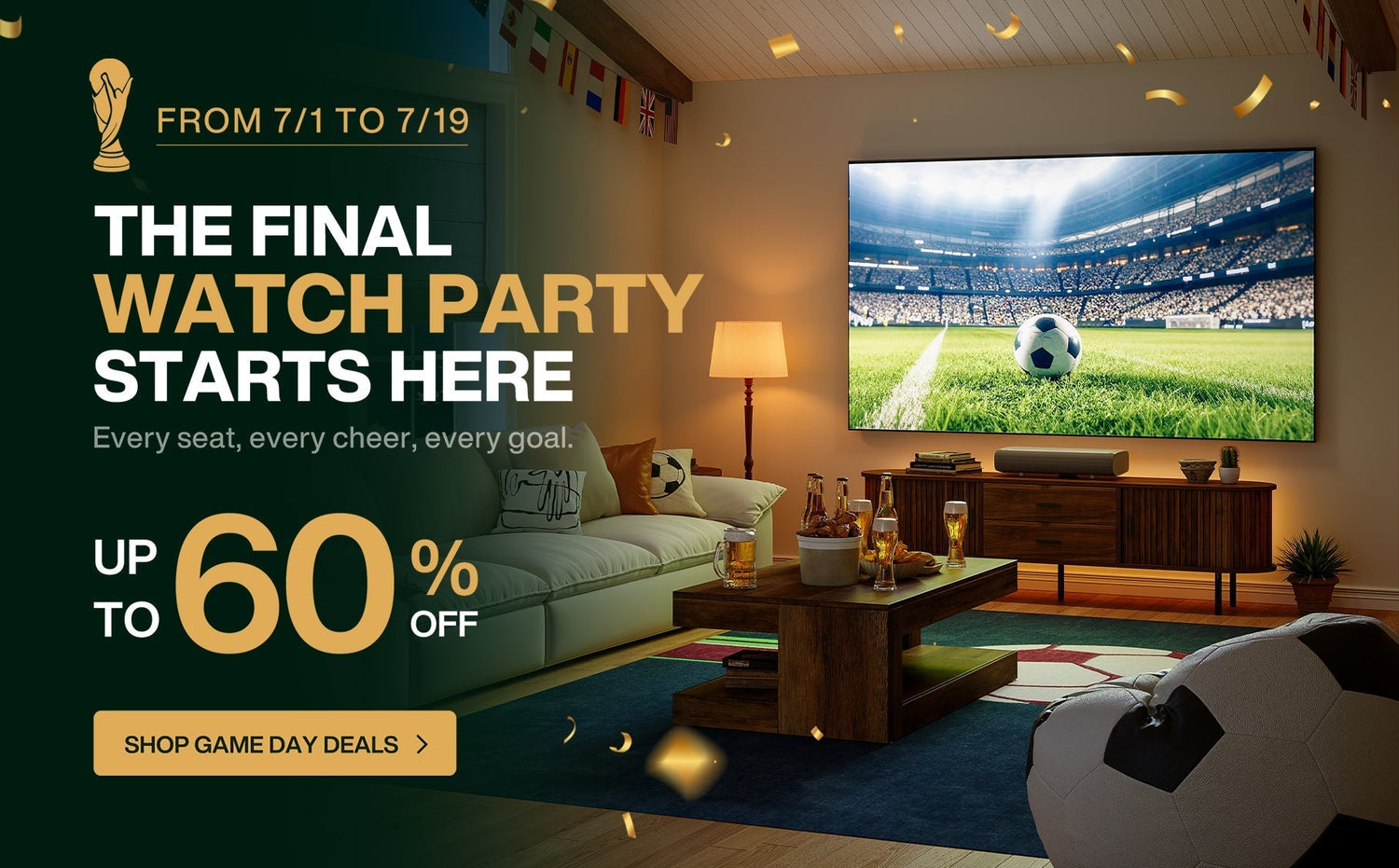 2026 World Cup Sale & Home Upgrades