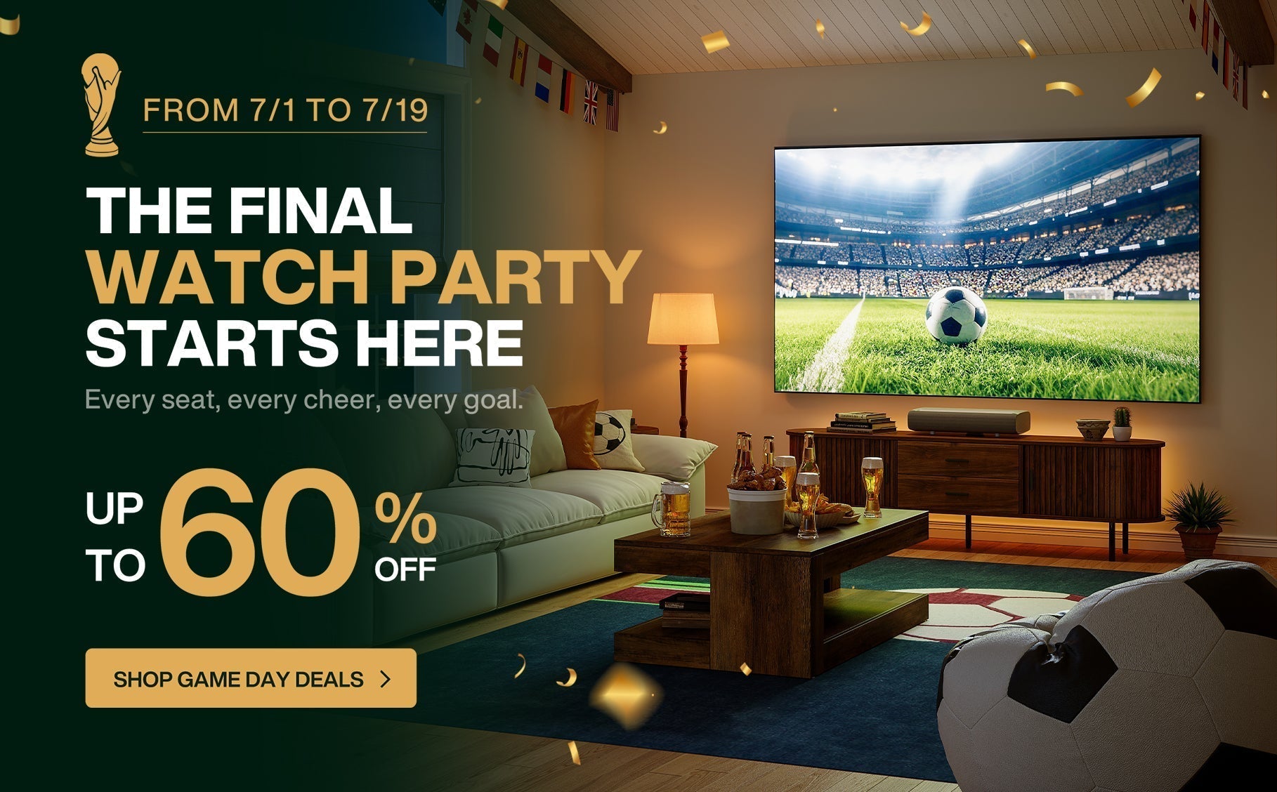2026 World Cup Sale & Home Upgrades