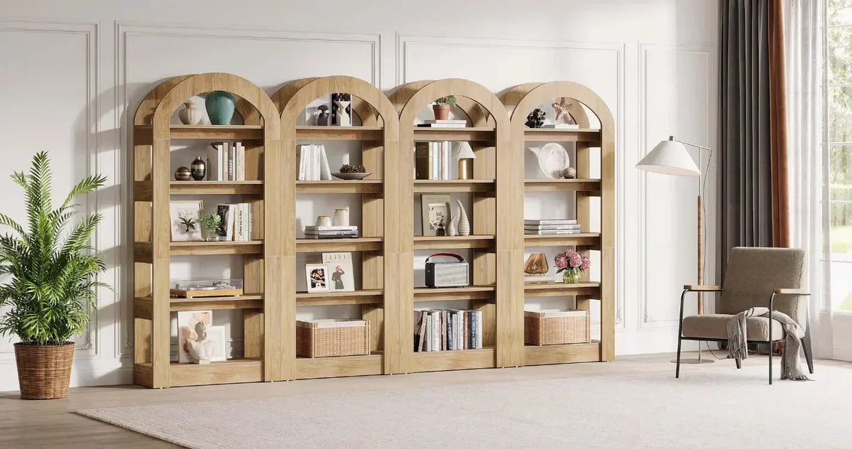 Bookshelf Organisation: How to Arrange Books with Style | Tribesigns UK ...