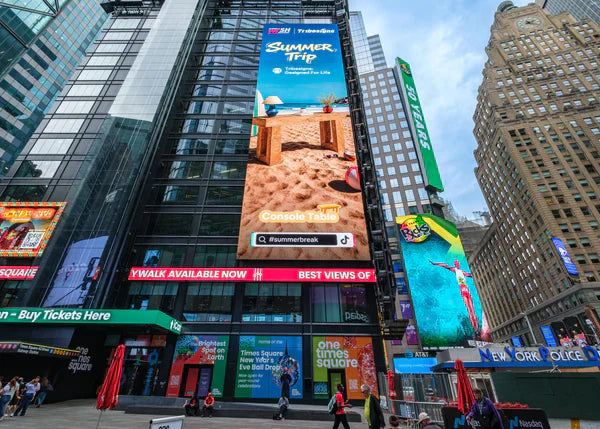 Tribesigns x TikTok Times Square Billboard Debut | Super Wish Season 2026