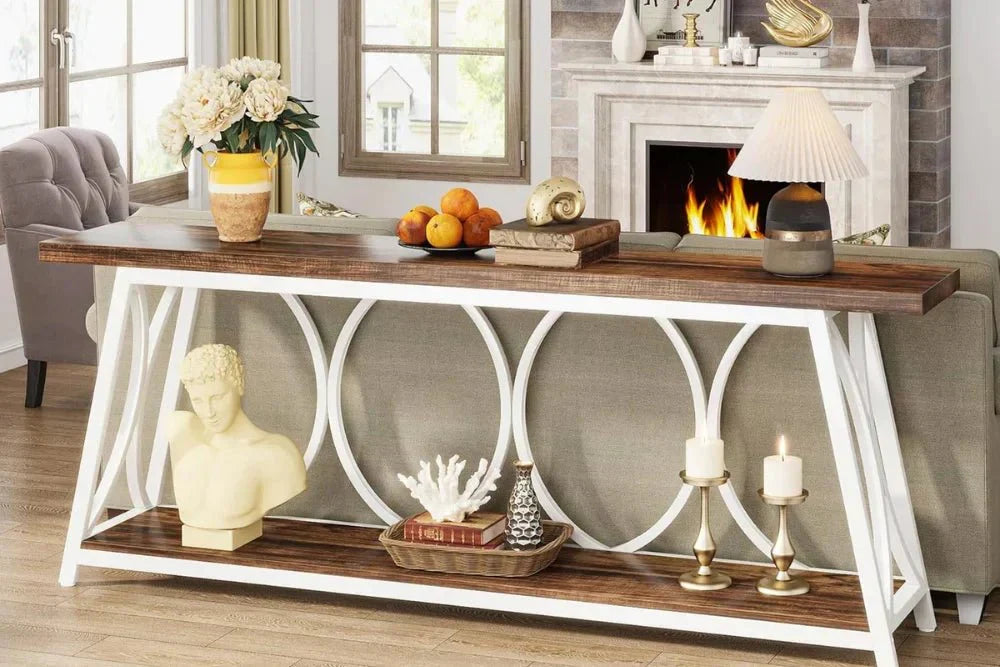 Console Table Length Guide-Tribesigns