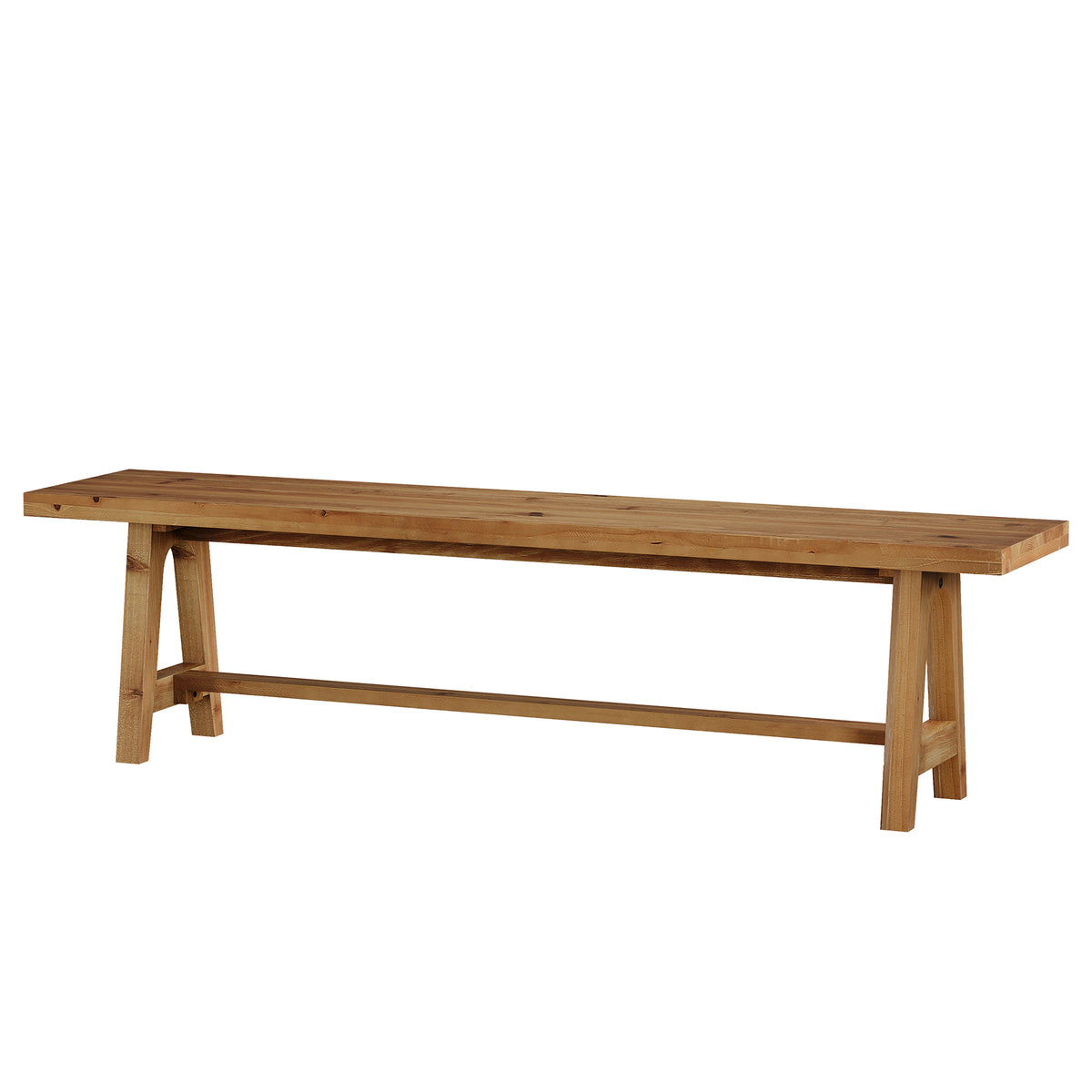 Tribesigns 63-Inch Solid Wood Dining Bench, Farmhouse Kitchen Bench for Dining Room