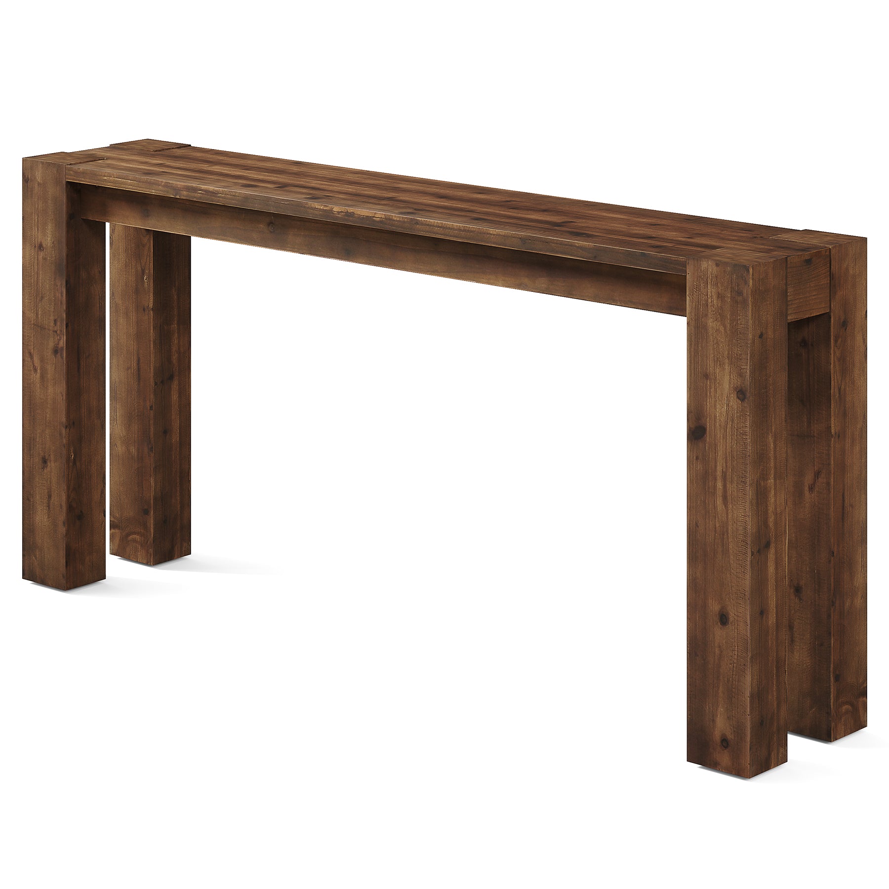 Tribesigns 70.9-Inch Solid Wood Console Table, Sofa Table for Hallway