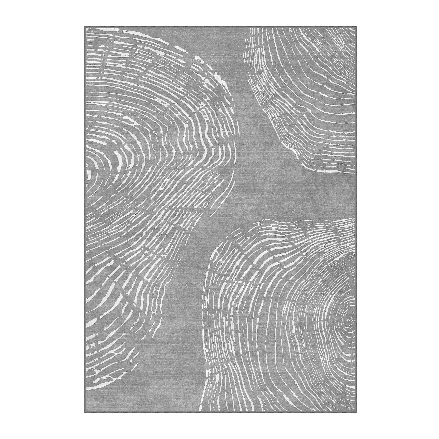 Tribesigns Washable Living Room Rug, Soft Low-Pile Rug with Abstract Pattern, Minimalist Boho Style, Non-Slip