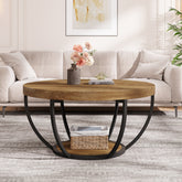 #Colour_Natural Wood Brown and Black 3