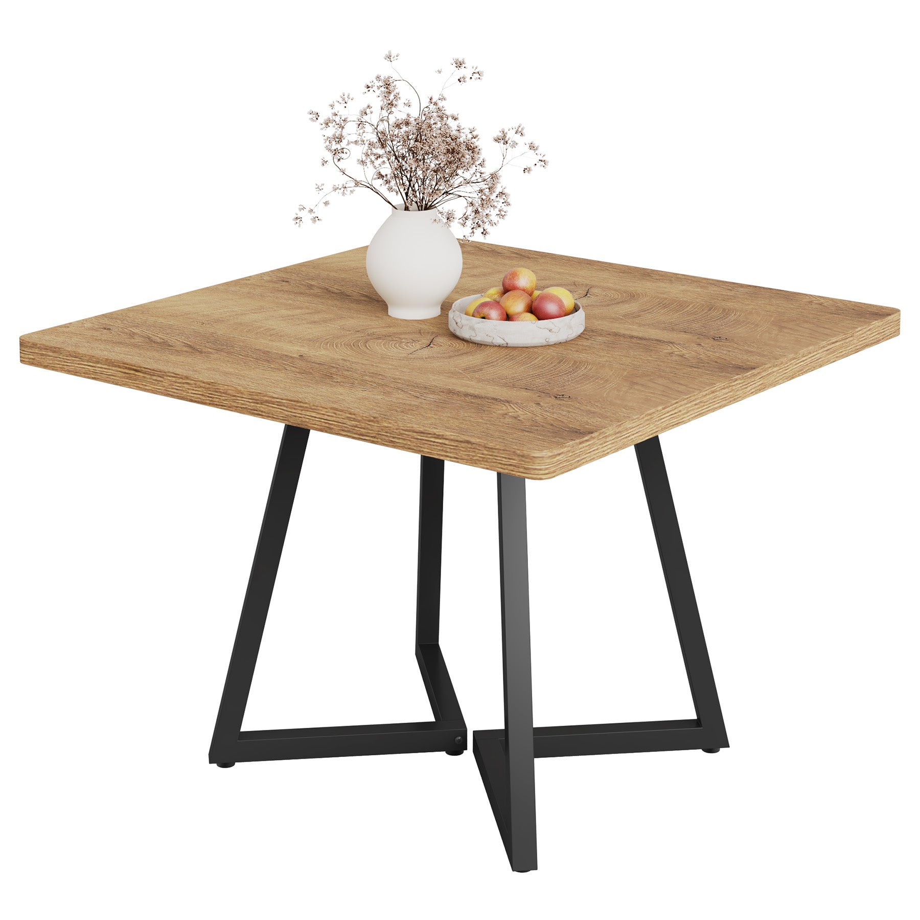 31.5" Square Meeting Table - Compact Wood Conference Table for Small Office & Seminar Rooms