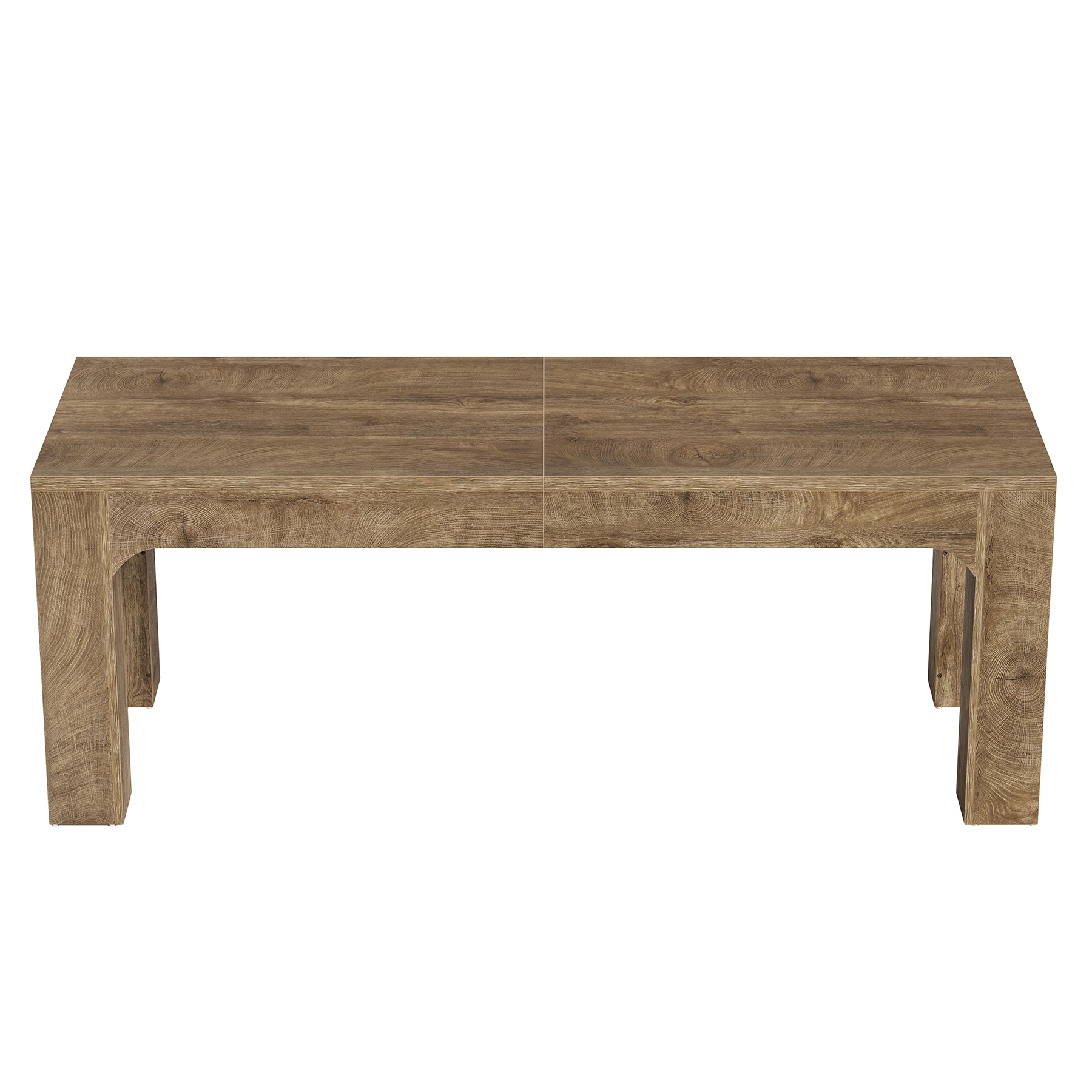 Tribesigns 70.9-Inch Dining Table for 4-6, Farmhouse Rectangular Table with Heavy-Duty Legs