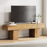 Tribesigns 55.1-Inch TV Stand for 55-Inch TVs with 300 lb Capacity, Farmhouse Media Console for Living Room 3
