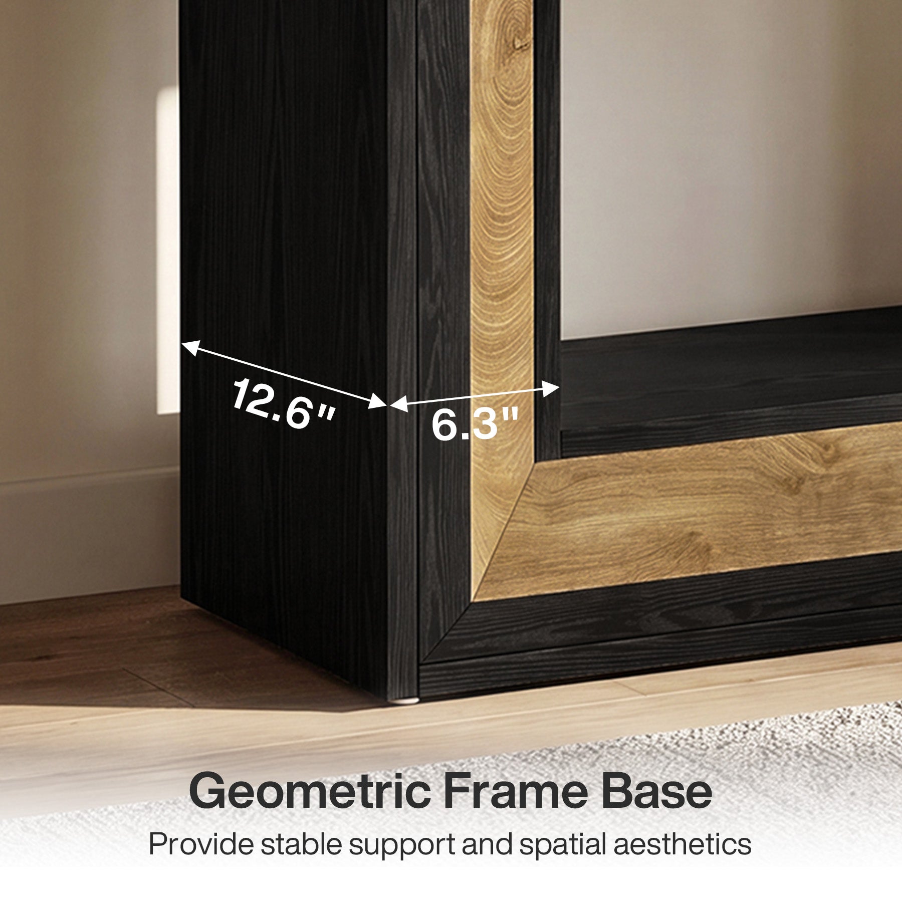 Tribesigns 63-Inch Narrow Console Table with 2-Tier Storage, Farmhouse Sofa Table for Entryway
