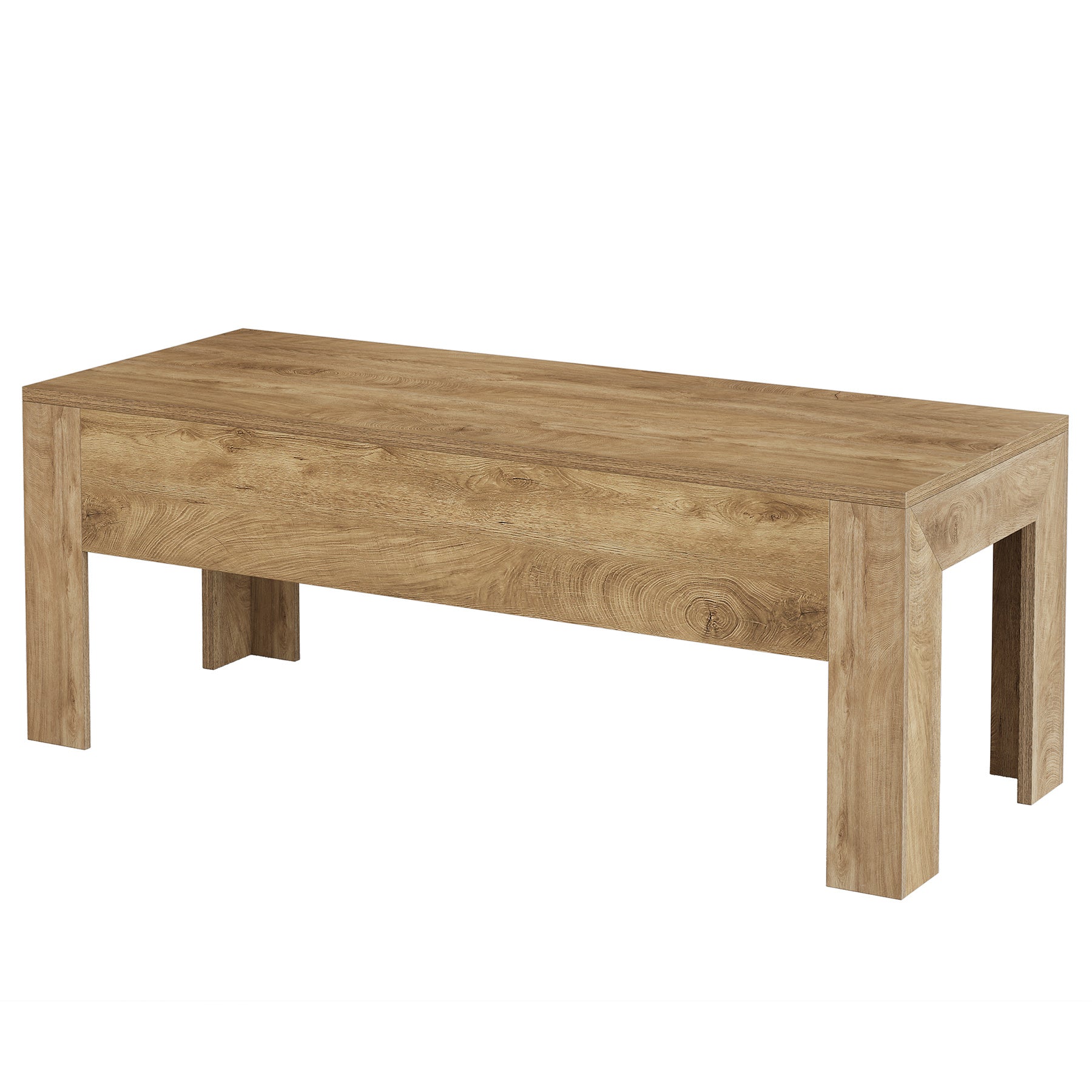 Tribesigns 63-Inch Modern Home Office Desk, Large Wooden Computer Desk for Study and Office