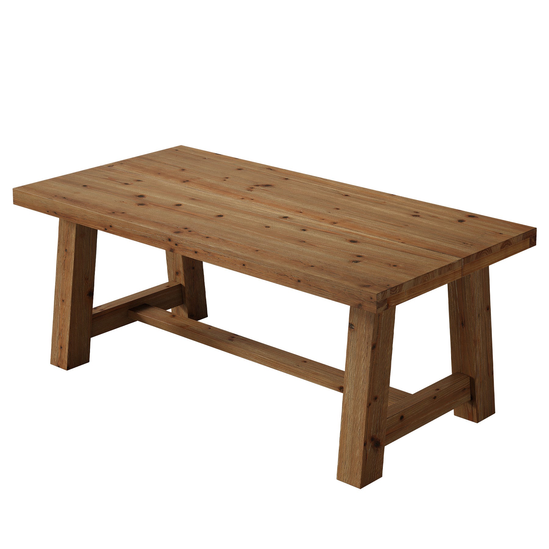 Tribesigns 63-Inch Solid Wood Computer Desk, Thick Top Wooden Workstation for Home Office