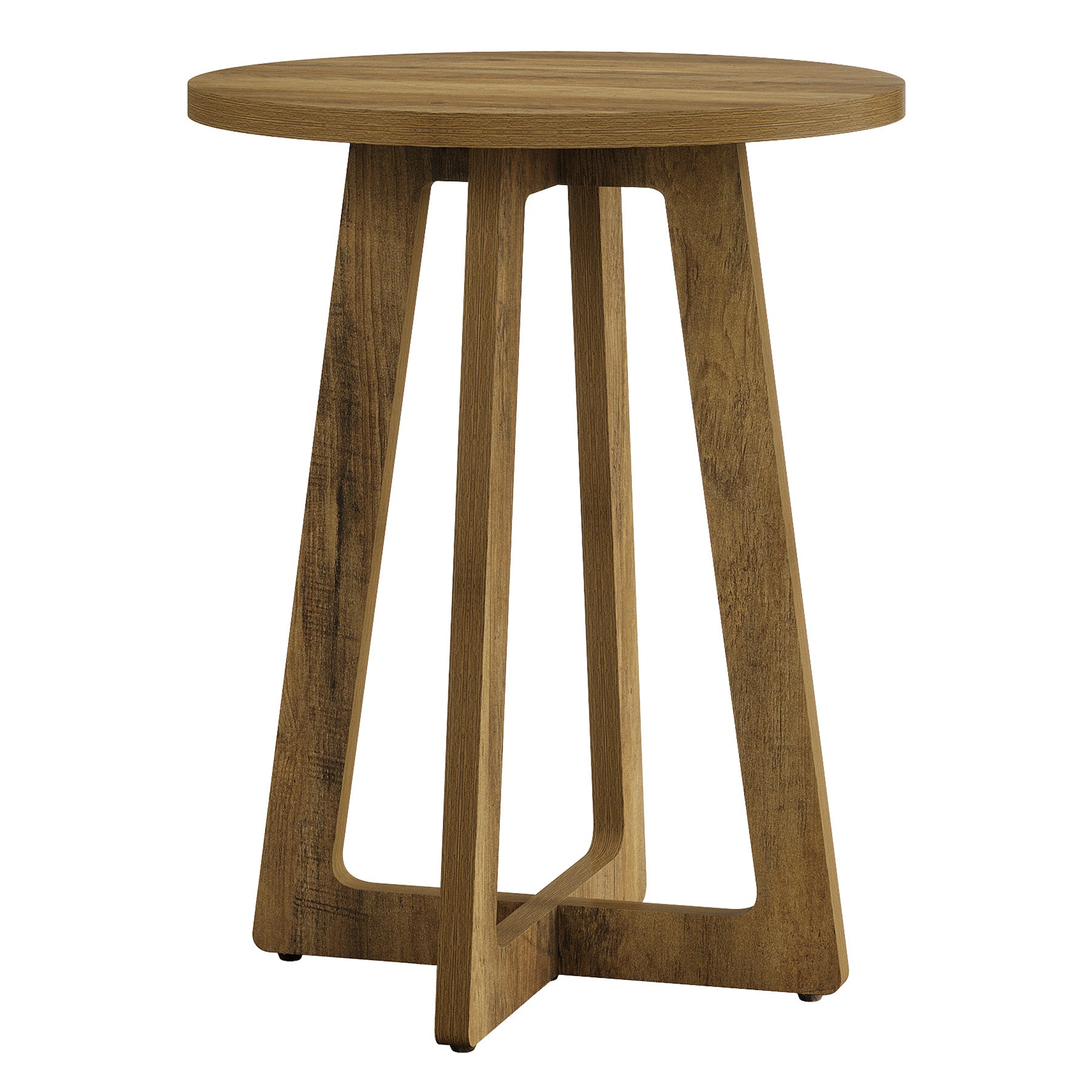 40" Bar Table, Round Bar Height Bistro Pub Table (Only Table)