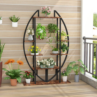 Plant Stand, 5-Tier Bonsai Flower Rack Display Shelf Pack of 2 Tribesigns