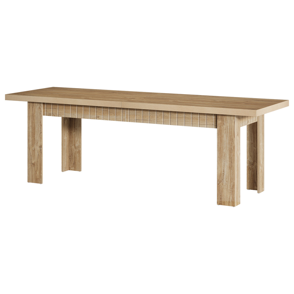 Tribesigns 79-Inch Farmhouse Dining Table for 6-8, Extra Long Rectangular Table for Dining Room