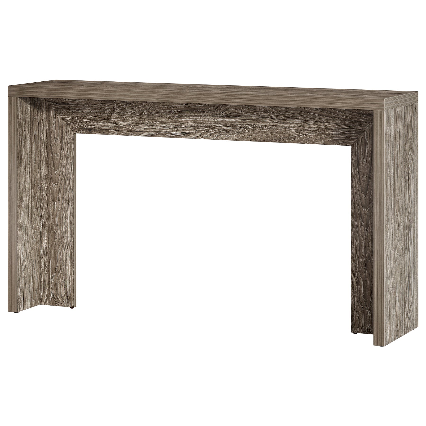 Tribesigns 55-Inch Farmhouse Console Table with Storage, Narrow Wooden Entryway Sofa Table