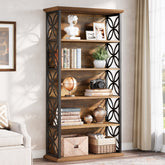 Tribesigns 71-Inch Tall Bookshelf, Open Storage Bookcase for Office 3