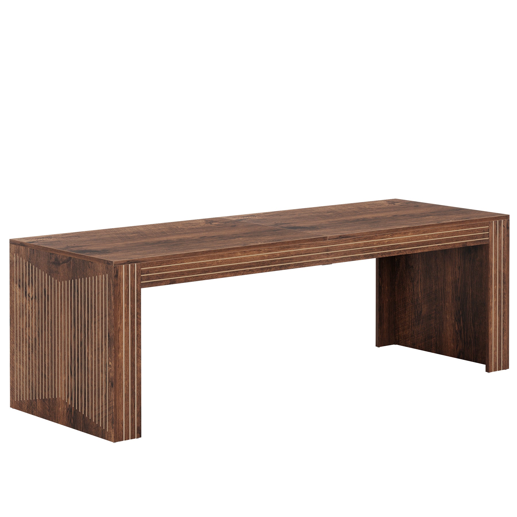 78" Large Conference Table, Modern Boardroom Desk for Office Meeting