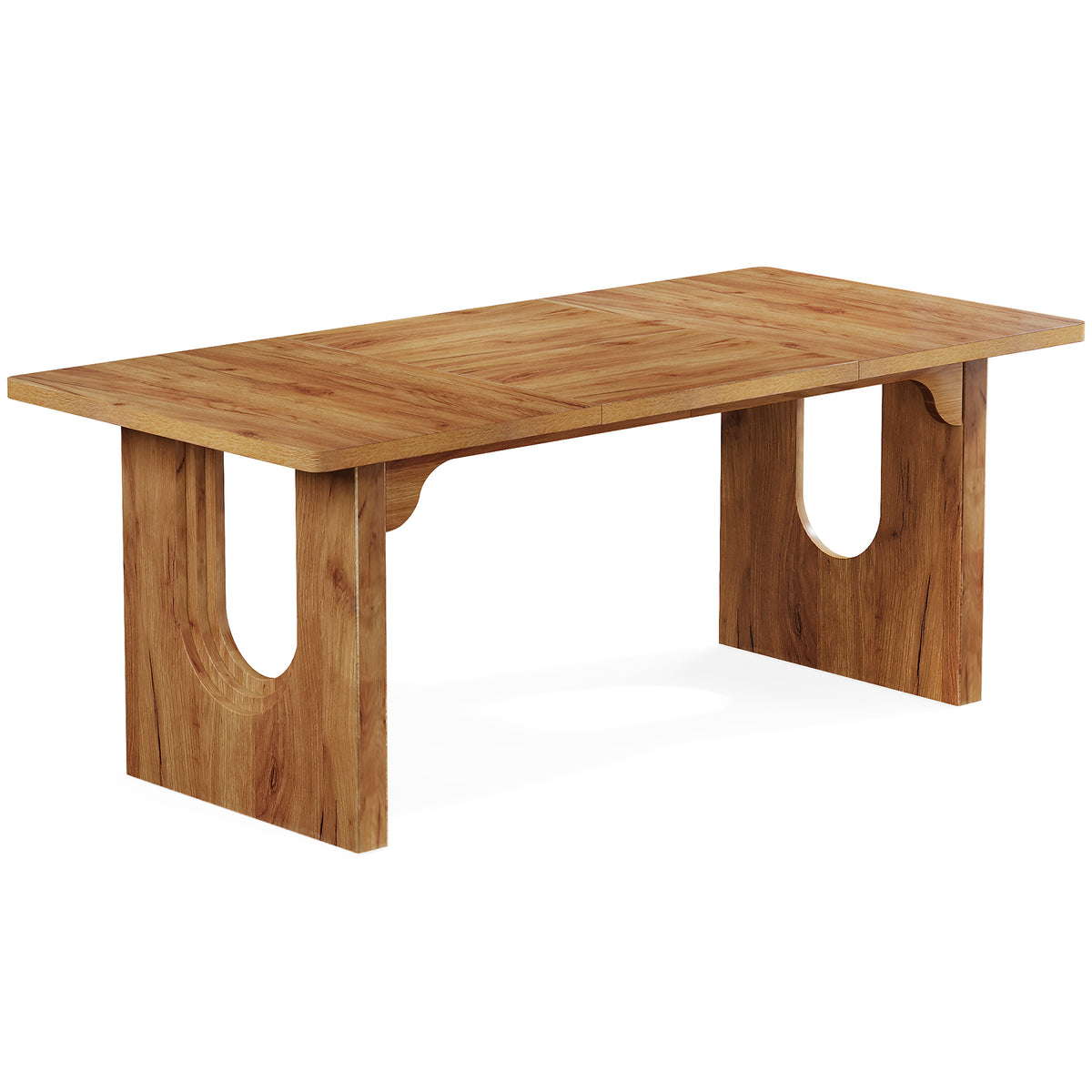 Tribesigns 70.9 Inch Executive Desk with Dual Base and Spacious Worktop, Modern Office Desk for Home Workspace