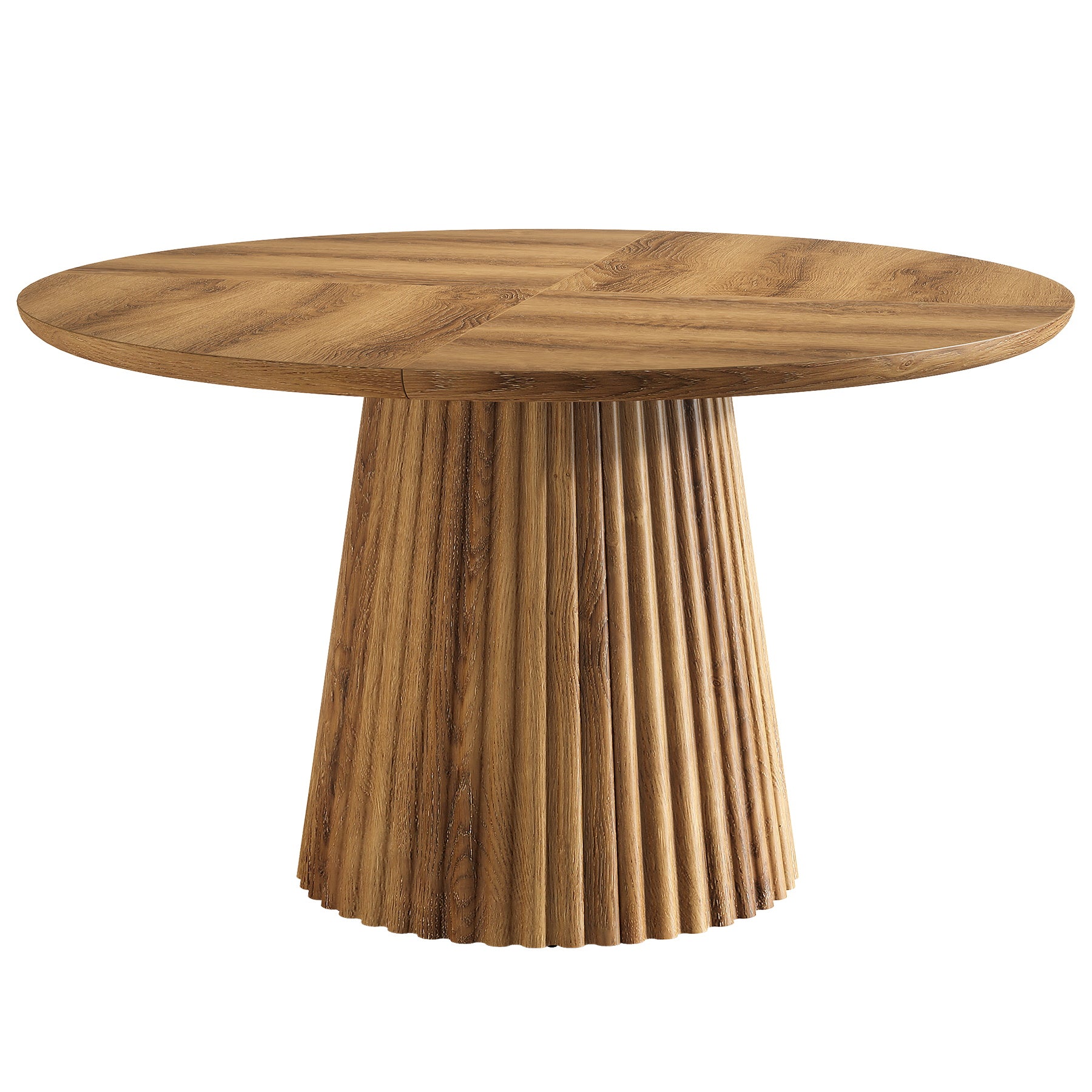 Tribesigns 47-Inch Round Conference Table, Thickened Top with Sturdy Pedestal for Office