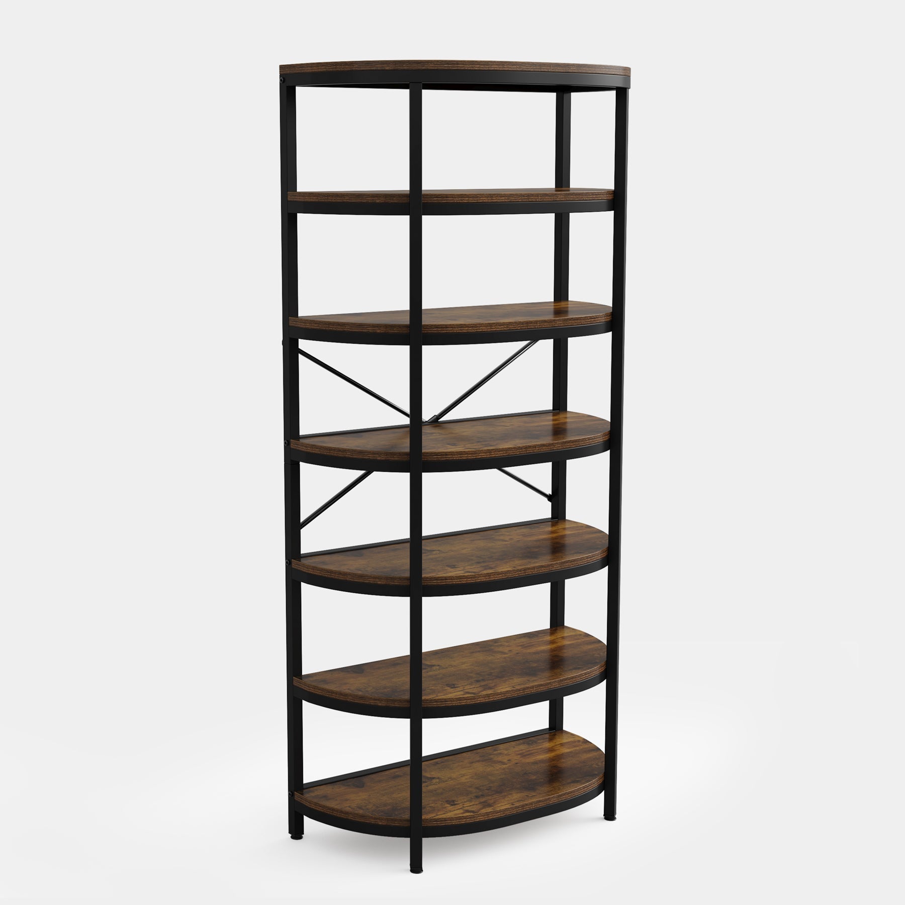 7-Tier Shoe Rack, Vertical Shoe Storage Organizer Freestanding Shoe Tower Tribesigns