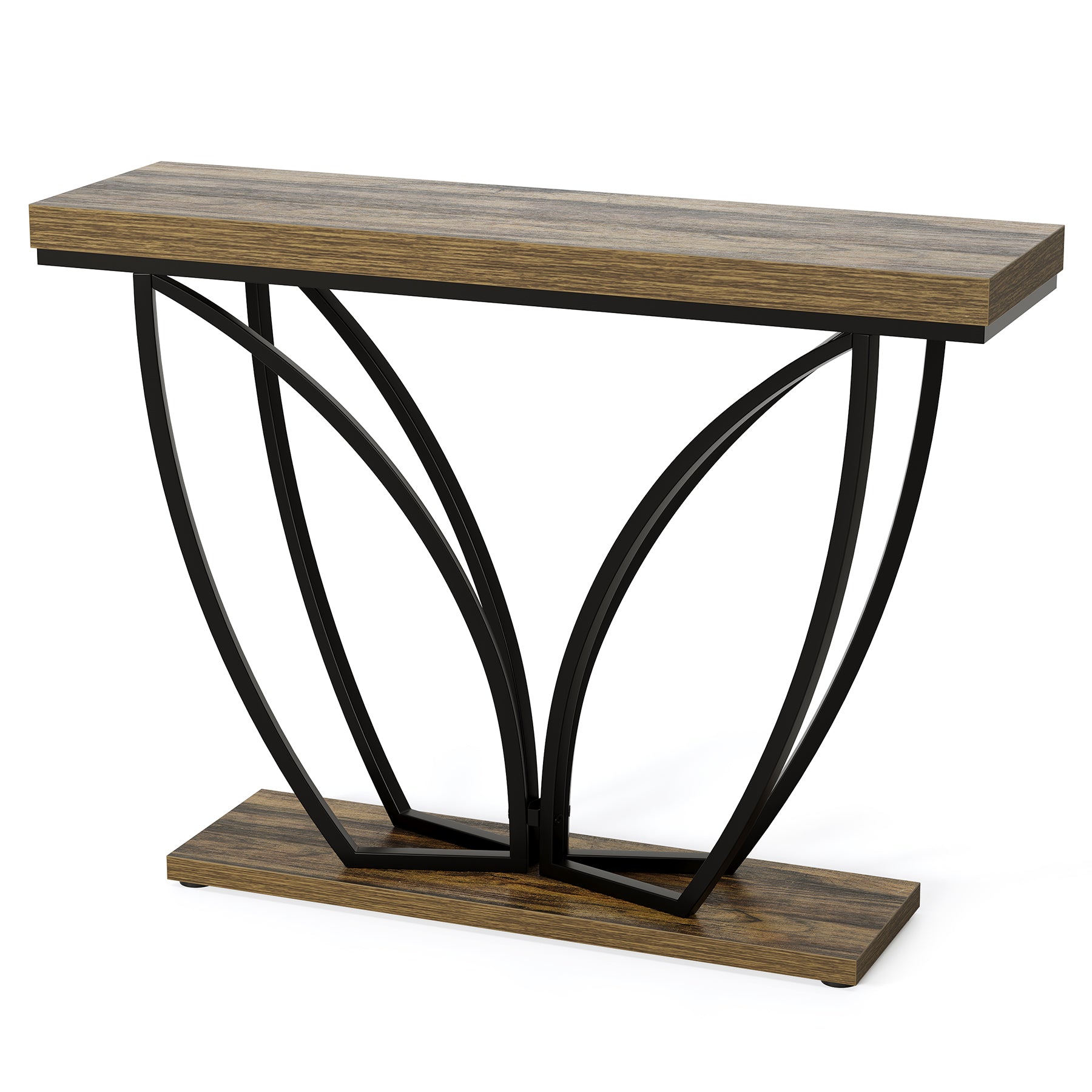 Tribesigns 41.24"  Console Table, Industrial Sofa Table for Living Room and Entryway