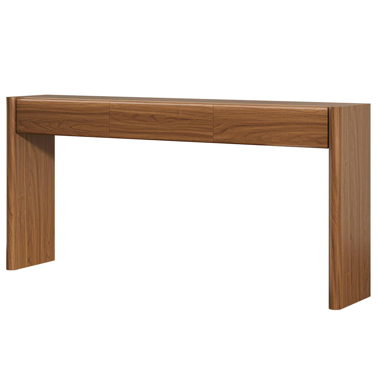 70.9 Inch Console Table with 3 Drawers and Open Shelf, Farmhouse Entryway Sofa Table for Living Room