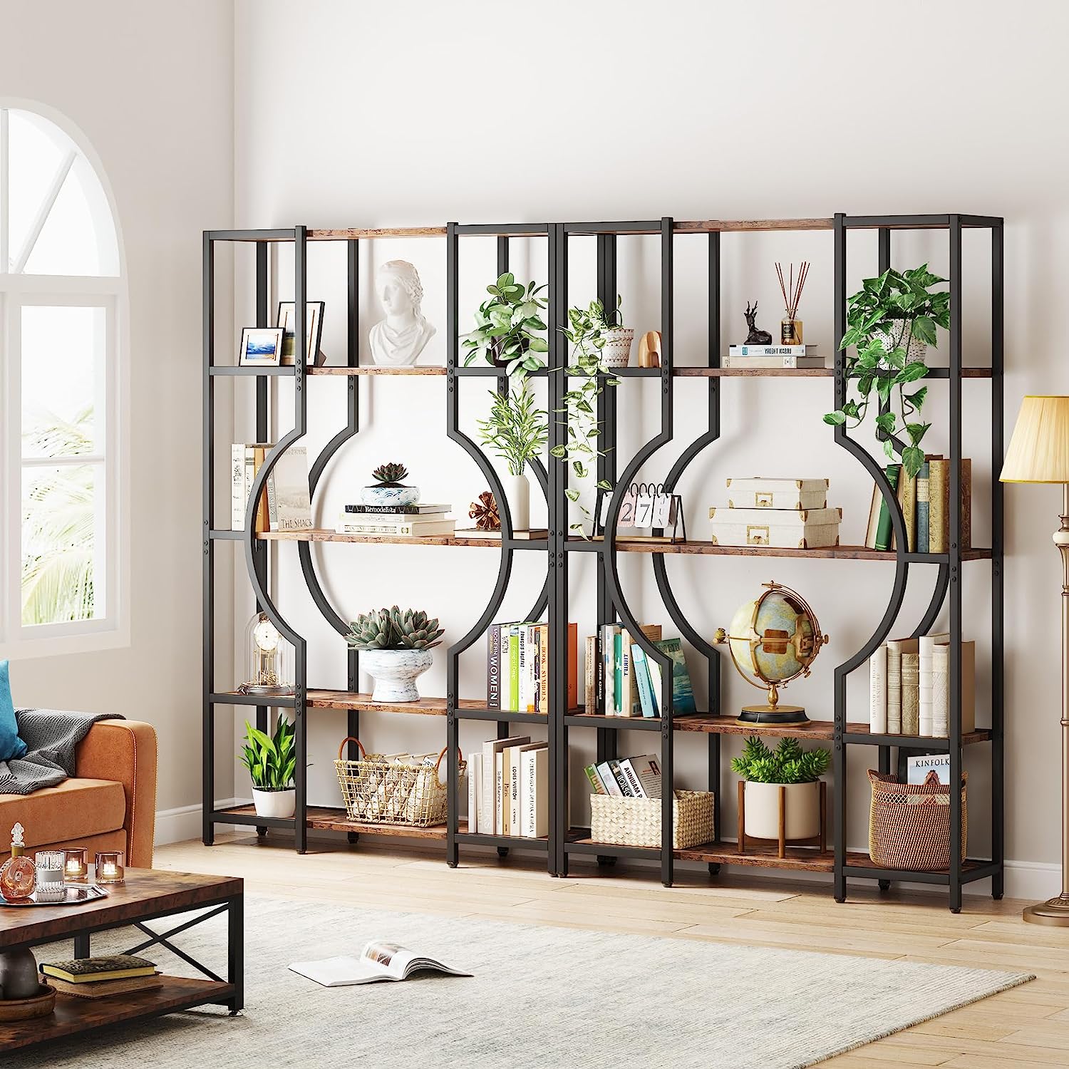 Tribesigns Bookshelf, 5-Tier Bookcase Shelving Unit for Home Office Tribesigns