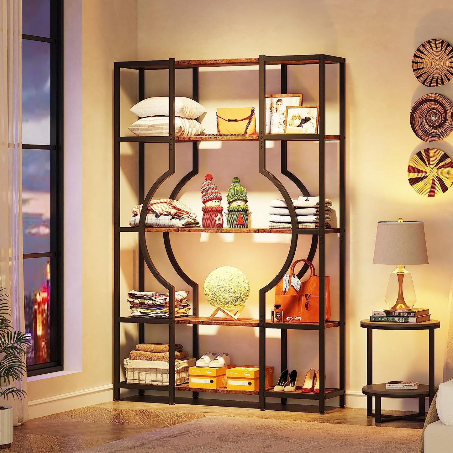 Tribesigns Bookshelf, 5-Tier Bookcase Shelving Unit for Home Office Tribesigns