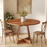 Harvest Round Dining Table, Built for Cozy Family Meals & Lasting Use 3