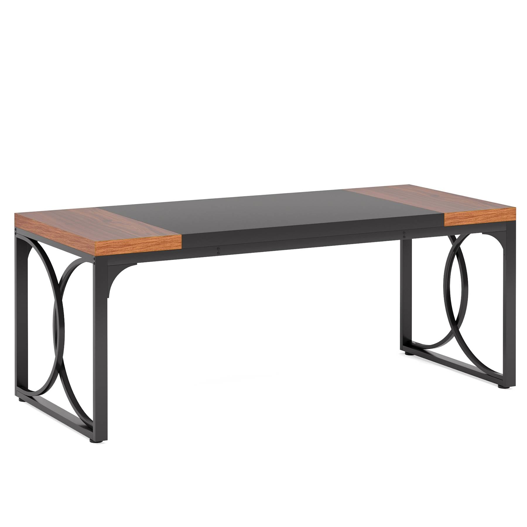 Tribesigns Executive Desk, 62.99" Office Computer Desk with Metal Frame Tribesigns