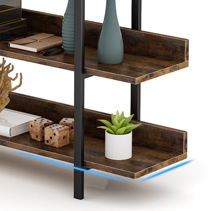 Tribesigns 5-Tier Industrial Bookshelf and Display Rack