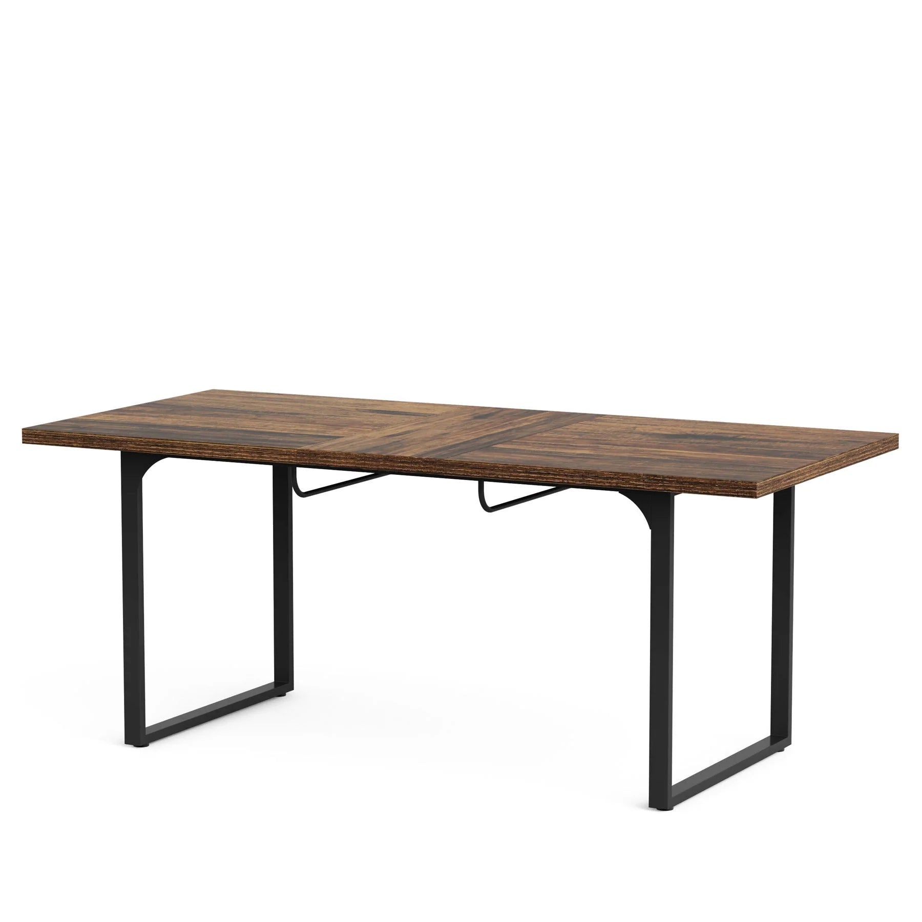 Extendable Executive Table, 63"-78" Computer Desk Office Desk
