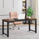 Modern Computer Desk, Industrial Style Desk Computer Workstation 3