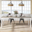 Rectangular Dining Table, 78 inch Long Kitchen Table for 6-8 People