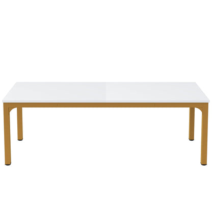 Rectangular Dining Table, 78 inch Long Kitchen Table for 6 - 8 People Tribesigns