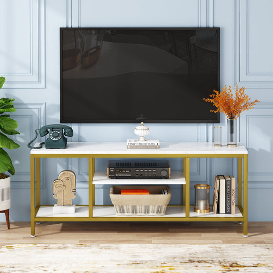 TV Stand for 65 Inch TV, 59 Inch Modern TV Console Table Tribesigns