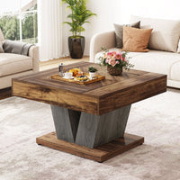 #Colour_Rustic Brown & Grey
