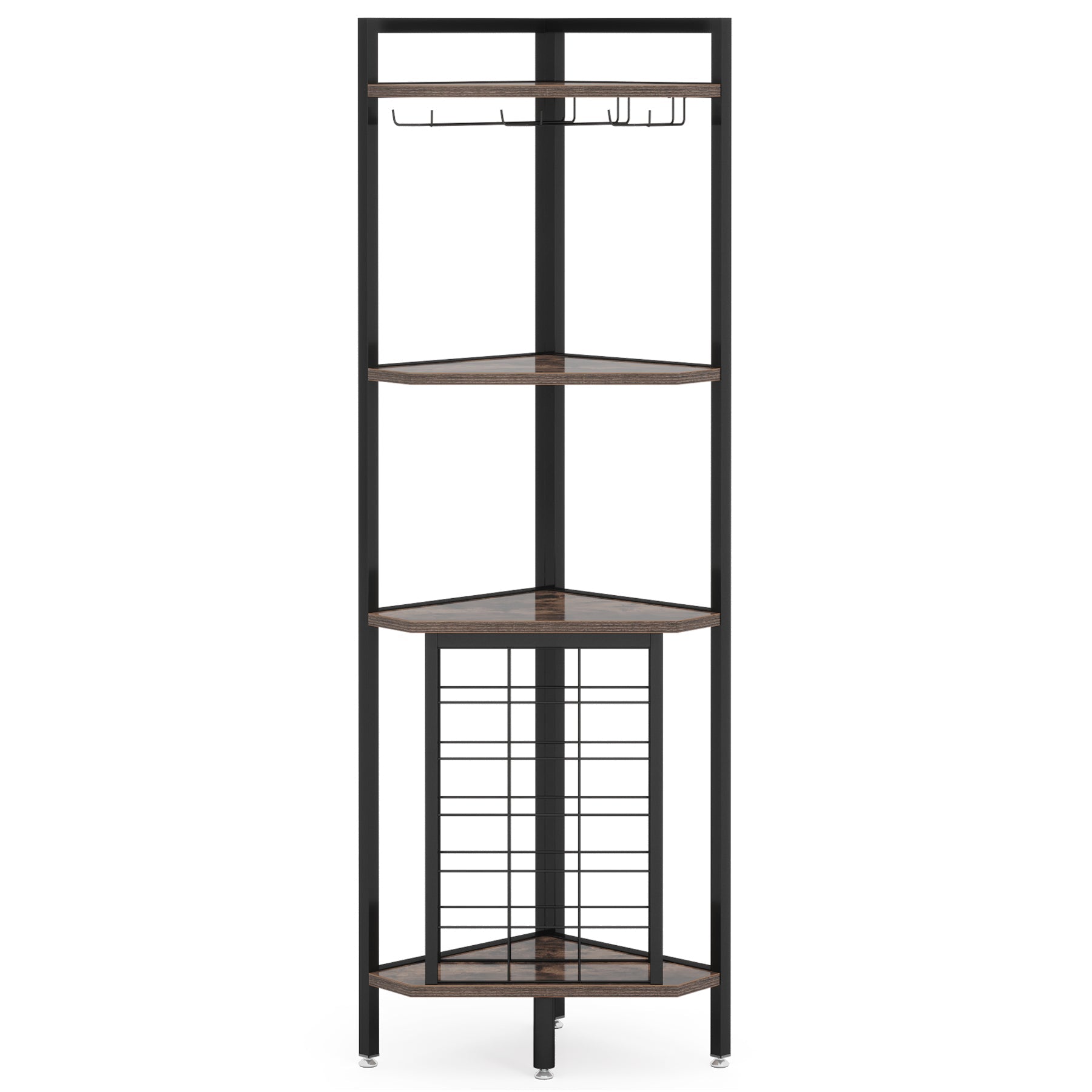 4 tier deals metal corner shelf