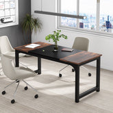 Tribesigns Tribesigns Conference Table, Rectangular Meeting Seminar Table Boardroom Desk 3