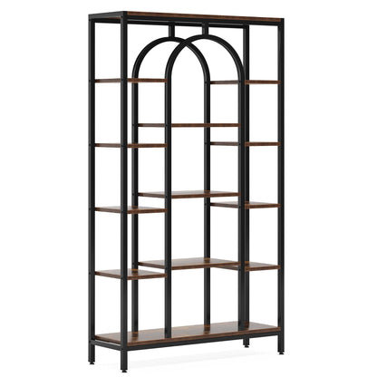 Tribesigns Bookshelf, 70.9" Etagere Bookcase Open Display Shelf Tribesigns